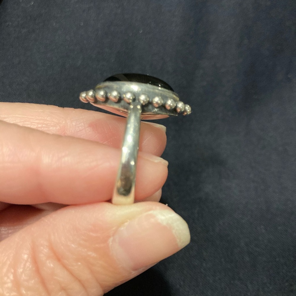 James Avery retired onyx ring